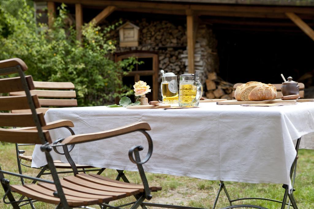 Pension Alte Schmiede Zabeltitz Εξωτερικό φωτογραφία